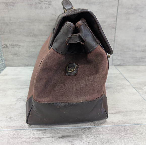 Vintage Hartmann Brown Leather Briefcase Laptop Bag Carry On - Picture 8 of 16